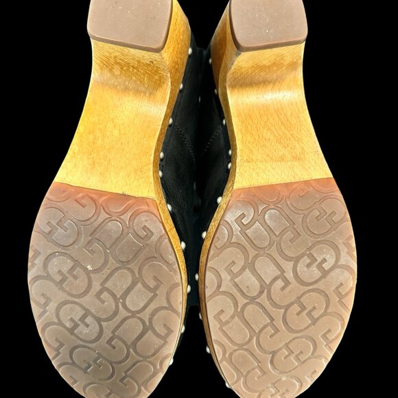 Black Uggs, convertible fur lined clog boots - Picture 5 of 8